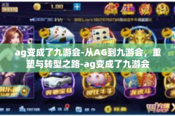 ag变成了九游会-从AG到九游会，重塑与转型之路-ag变成了九游会